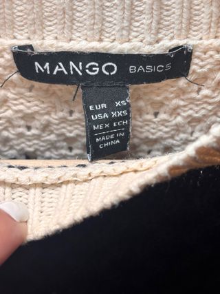Jersey Mango Rayas Talla XS
