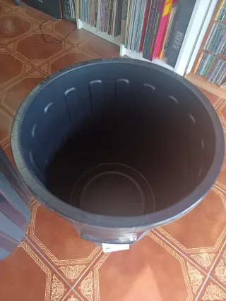 2 Cubos Basura 51L con Tapa