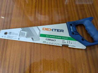 Kit Caja Ingletes Dexter 410mm + Serrucho 350mm