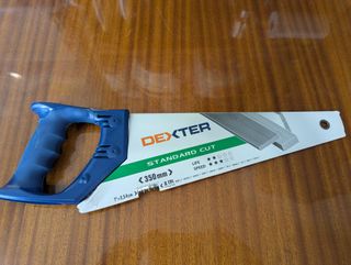 Kit Caja Ingletes Dexter 410mm + Serrucho 350mm