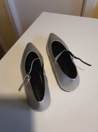 Merceditas Plata, suela plana