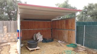 Cobertizo refugio 4x4 metros