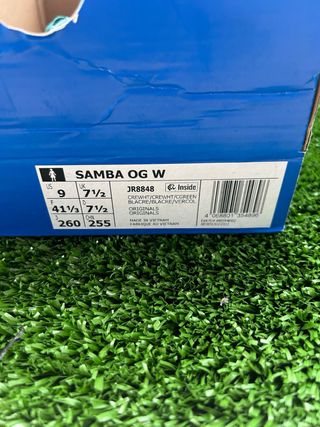 Adidas Samba Og Snakeskin Verde - Talla 41