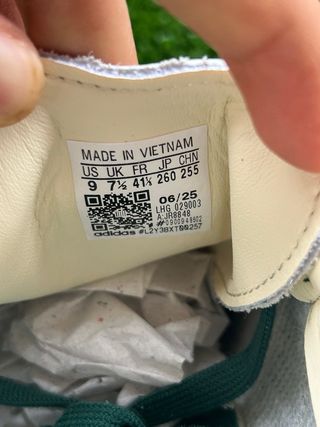 Adidas Samba Og Snakeskin Verde - Talla 41