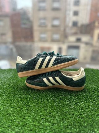 Adidas Samba Og Snakeskin Verde - Talla 41