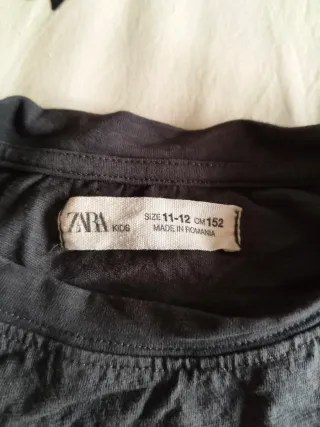 Camiseta Zara Talla 11/12 Tigre Motero