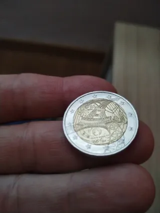 Moneda 2 euros París 2024