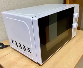 Microondas blanco sin grill