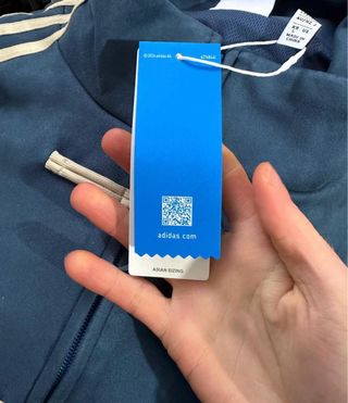 Chaqueta Adidas Talla M Azul Marino