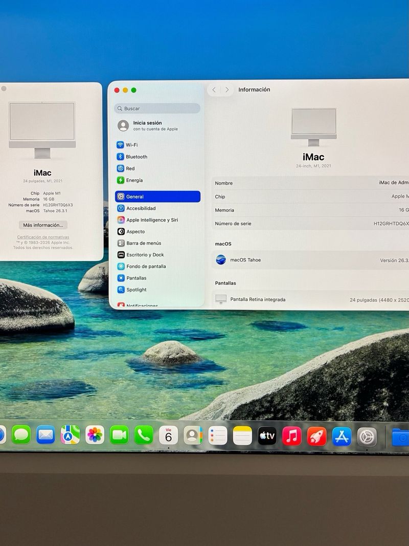 <GARANTIA> iMac M1 Plata 16Gb afbeelding 9