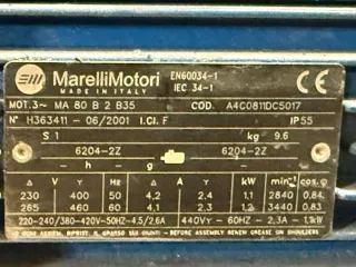 Bomba hidráulica Marelli Motor