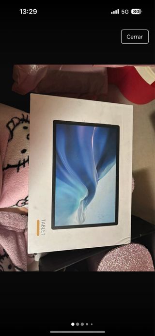 Tablet nueva con su caja