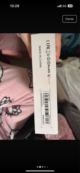 Tablet nueva con su caja