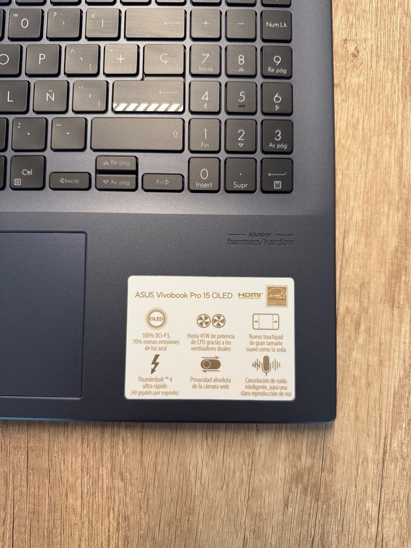 ASUS Vivobook Pro 15 OLED RTX 3050 16GB RAM afbeelding 10