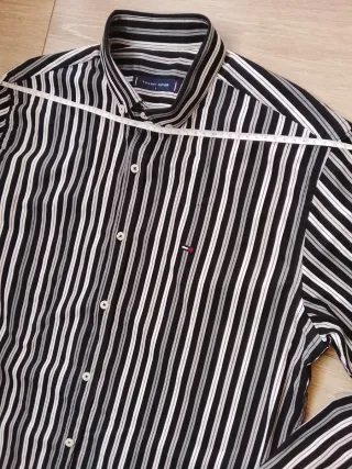 Camicia Tommy Hilfiger a righe tg L