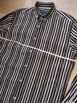 Camicia Tommy Hilfiger a righe tg L