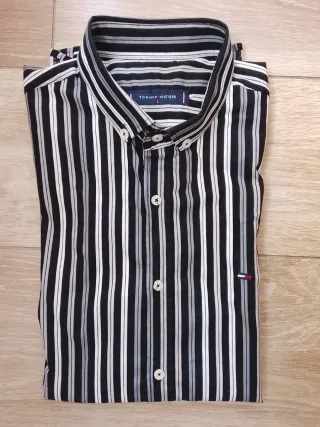 Camicia Tommy Hilfiger a righe tg L