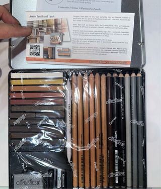 Estuche de Dibujo Cretacolor 27 Piezas. Sanguina