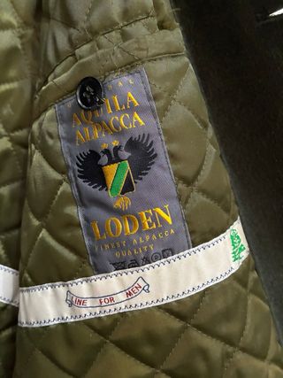 ELEGANTE ABRIGO CABALLERO ALPACA T/XL