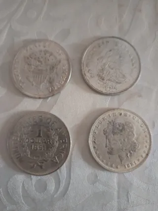 Reproducciones Monedas Dólar EEUU