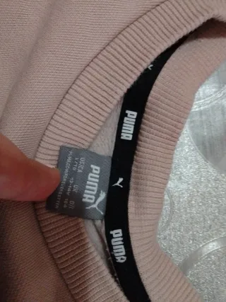 Sudadera Puma Rosa Talla M