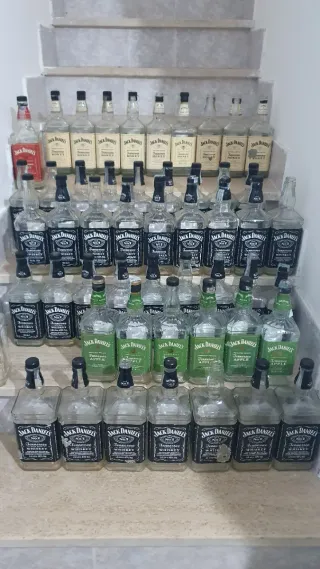 Bottiglie vuote Jack Daniel's