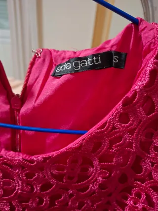 Vestido Ada Gatti Rosa Talla S