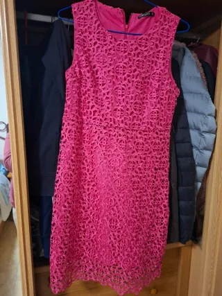 Vestido Ada Gatti Rosa Talla S