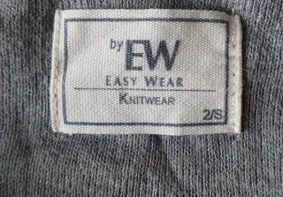 Jersey fino Easywear naranja talla S