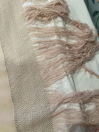 Manto Manila de seda “Antiguo Bordado, “de Chinos”