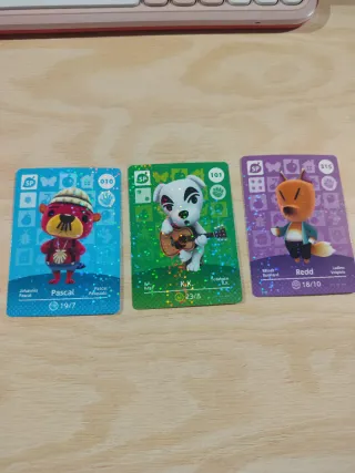 Cartas Amiibo Animal Crossing Nintendo