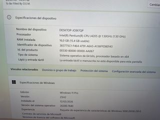 Mini PC Intel Pentium J4205