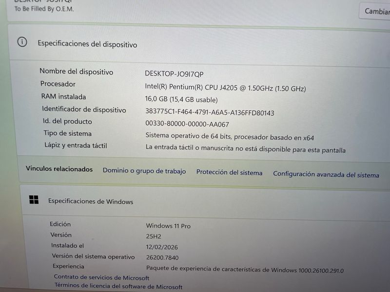 Mini PC Intel Pentium J4205 afbeelding 5