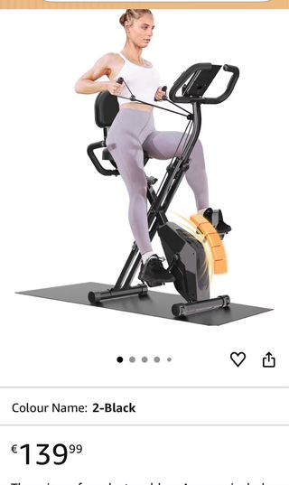 Bicicleta Estática con Bandas Resistencia