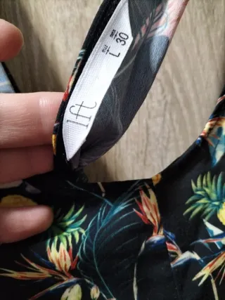 Mono corto Lefties estampado flamenco