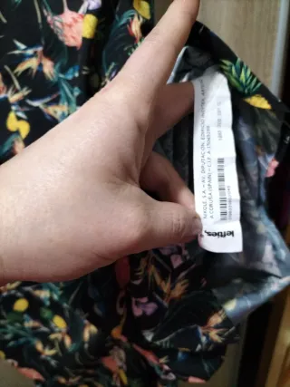 Mono corto Lefties estampado flamenco