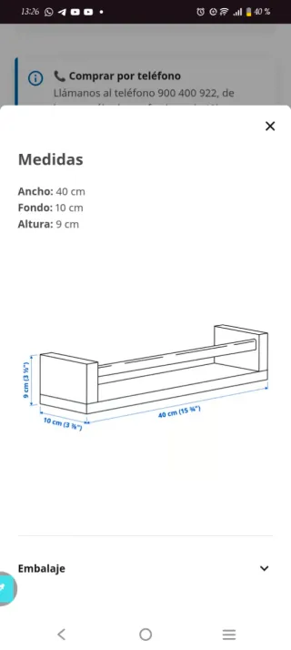 Especiero madera IKEA a estrenar