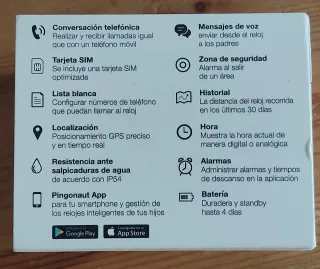 Reloj Pingonaut Kidswatch Azul y Blanco