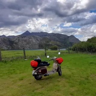 Vespa 200 DN 1983 Beige/Marrón