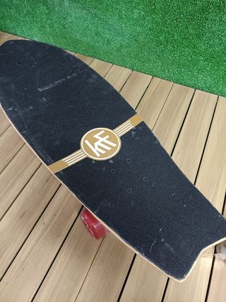 Monopatín Des krf skateboard surf skate - ready to ride - red 78,74x26