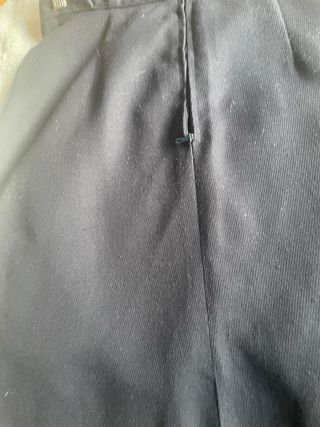 Falda larga azul marino