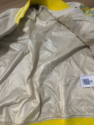 Cazadora Louis Vuitton Blanca y Amarilla