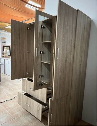 ARMARIO 3 PUERTAS CON ESPEJO - ENVIO A DOMICILIO
