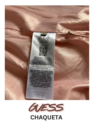 Chaqueta Guess Puffer Rosa