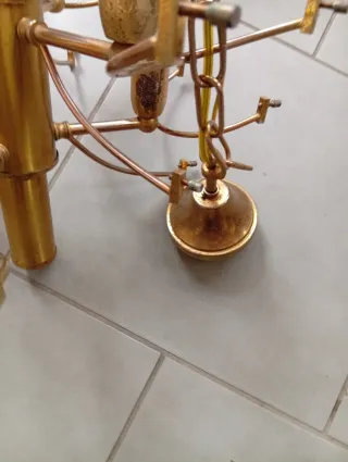 Struttura lampario sciolari