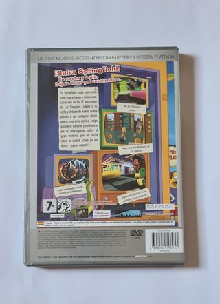 The Simpsons Hit & Run PS2 Platinum