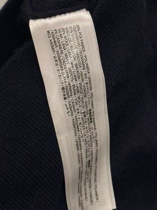 Jersey cuello alto Mango azul Talla M