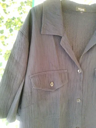 Camicia Bernardi blu donna