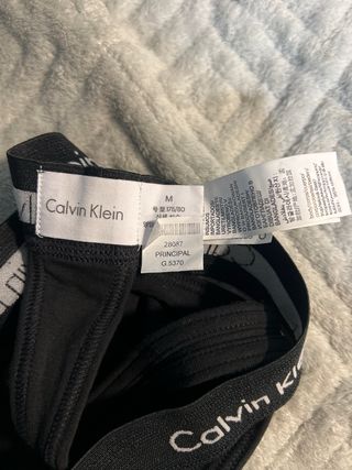 Suspensorio Calvin Klein Negro