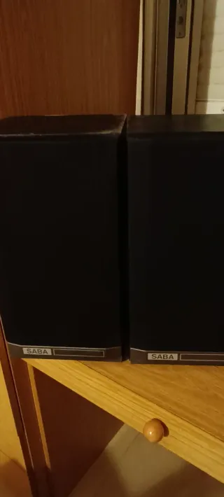 Equipo de música SABA vintage radio y cassette